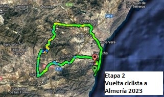 Etapa 2 track VII Vuelta Ciclista a Almería 2023