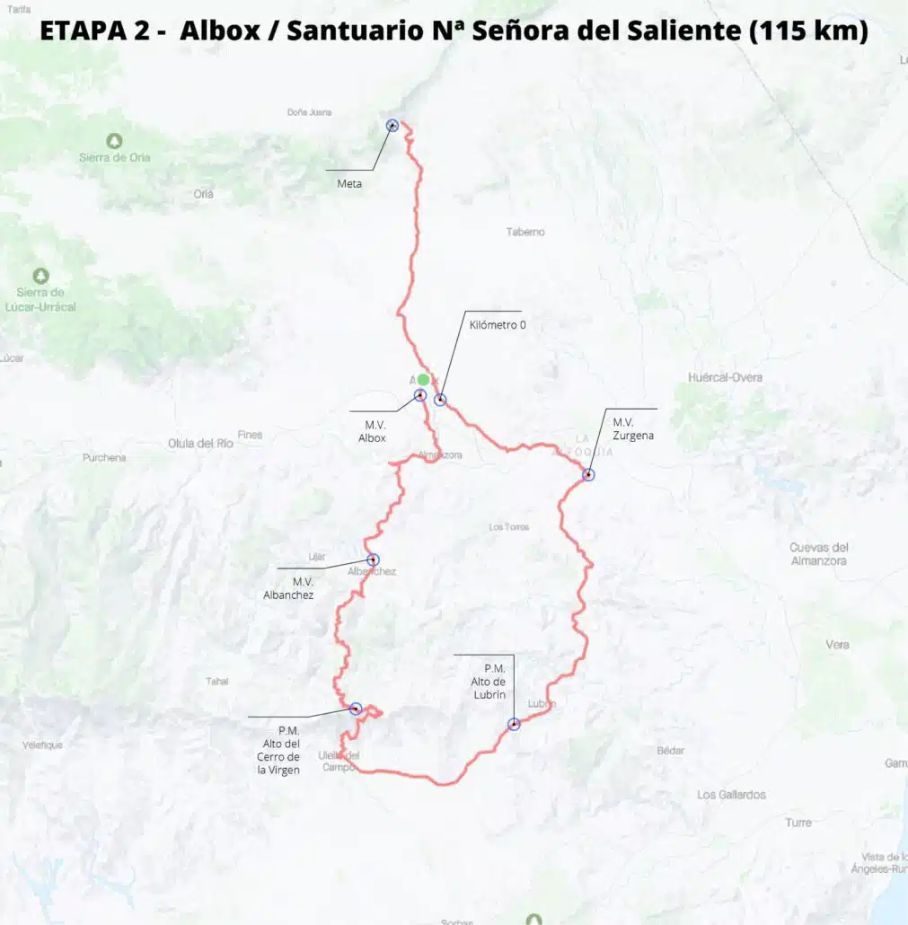 Etapa 2 VIII Vuelta Ciclista a Almería 2024